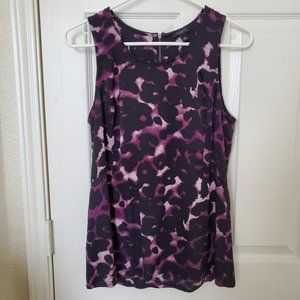 Ann Taylor Silk Print Top